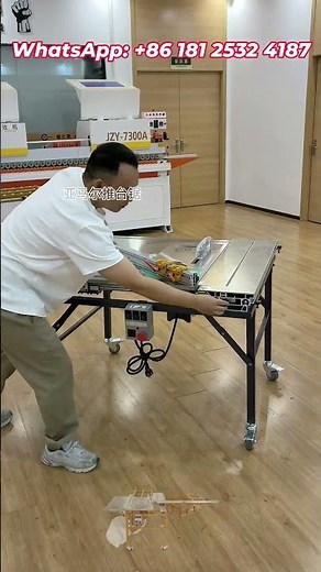 Sliding Table Saw with Brushless Motor — Insane Precision Cuts You Have to See