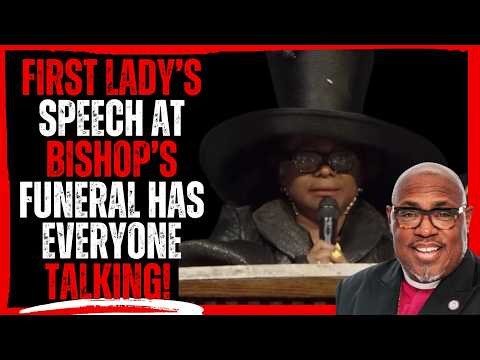 First Lady’s speech at Bishop’s funeral has everyone talking!