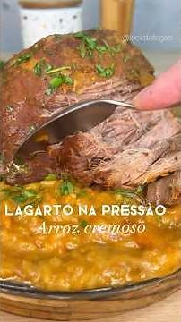 Shredded Lizard and Creamy Rice #pot roast