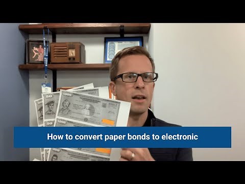 How to convert paper bonds to electronic