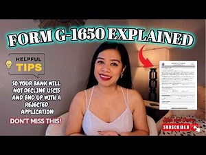FORM G-1650 ACH EXPLAINED | CALL YOUR BANK AND OPEN THESE NUMBER | AVOID REJECTION #foryou #uscis