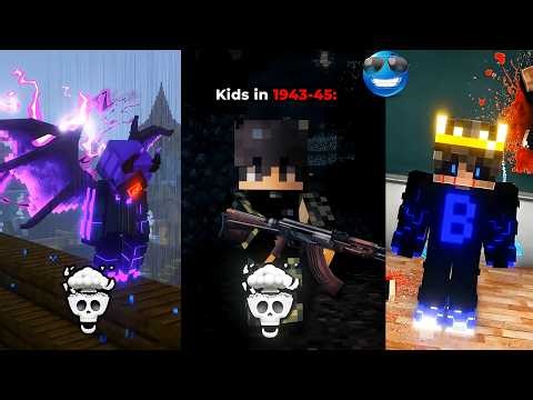 MINECRAFT VIRAL MEME COMPILATION COLDEST MOMENT EVER 🥶|