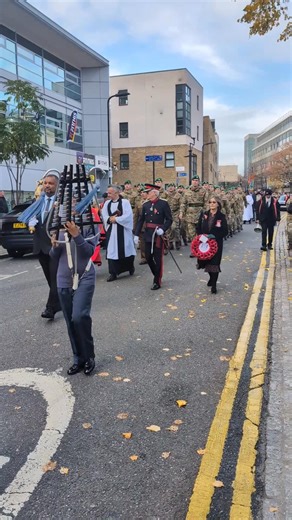 Hackney paid tribute to the servicemen, women and civilians who lost their lives in the two World Wars and later conflicts at the borough’s Remembrance Sunday parade and church service. On Remembrance Day, we remember the bravery and sacrifice of those who served during the World Wars and other conflicts. They gave their today for our tomorrow. | Hackney Council