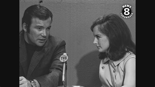 William Shatner sits down with News 8 for a one-on-one interview | February 1969