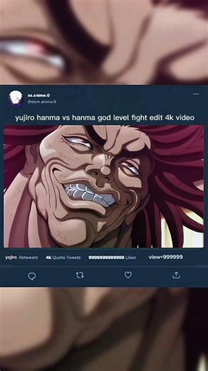 Yujiro Hanma 😈 4K Phonk Edit | Monster Aura 🔥 #Shorts