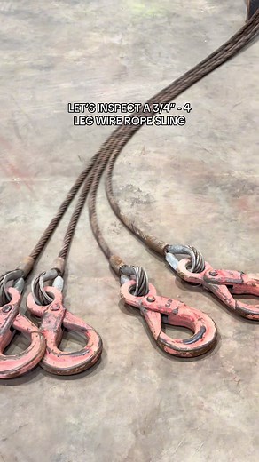 Inspecting a 4 Leg Wire Rope Sling: Full Guide