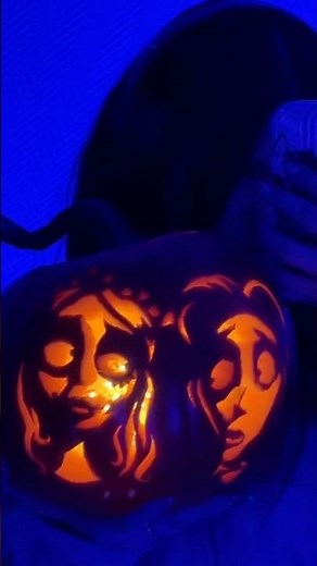 Carving TIM Burton’s CORPSE Bride PUMPKINS For HALLOWEEN