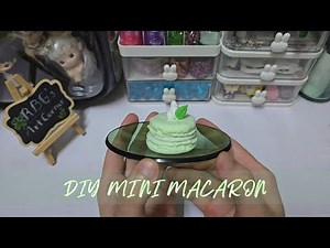 DIY Mini Macarons with Air-Dry Clay (So Cute!)