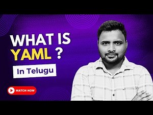 YAML Explained in Simple Terms - A Beginner's GUIDE