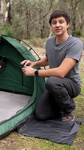 Ever wonder how to setup a swag? It's quick, easy but has never looked this good! Here's our stunner of a swag, the Dune 4WD King Titan Deluxe Swag being setup by Explore Bound! #kingtitantdeluxe #swag #4WD #Dune4WD #camping #anacondastores | Anaconda Stores