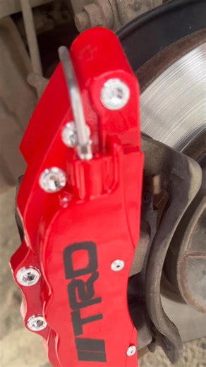 TRD Brake Caliper Cover ✨ Upgrade your car with Aftermarket – Motor Parts, Accessories & Sound Systems that stand out! 🛠️ Quality Installation After-Sales Support, 7 Days a Week. 📞 Contact us now: 01777173548 | 01714343014 | | AfterMarket