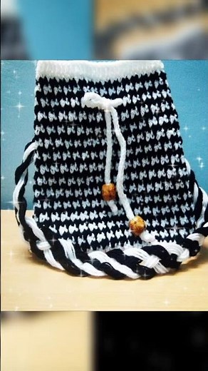 Easy Crochet Bag Tutorial – Quick & Stylish Handmade DIY #shorts