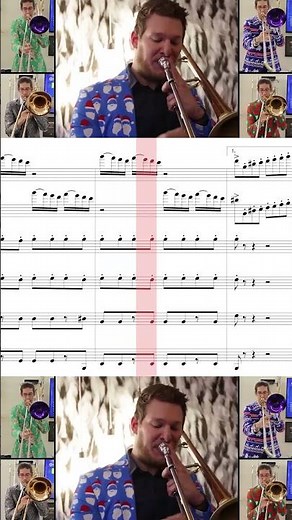 Wizards in Winter Duel with ‪@PeterSteinerOfficial‬ #trombone #christmas #xmas #holidayhorns