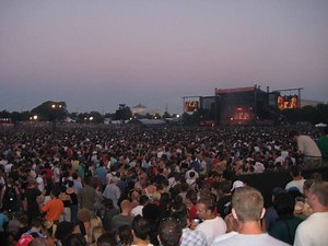 From the front row at Lollapalooza