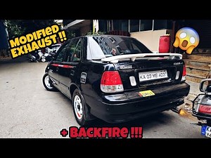 MODIFIED Suzuki Esteem Full System Exhaust Sounds like a SUPERCAR | BRUTAL ACCELERATIONS INSANE MODE