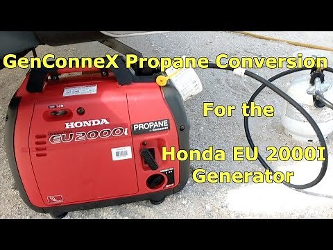 How To - GenConneX "How I Do" Honda EU2000i propane conversion.
