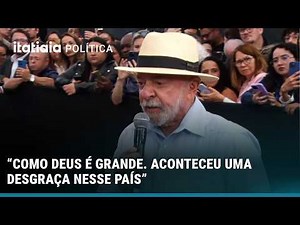 LULA AGAIN CLAIMS COVID WAS "SENT BY GOD" AND CRITICIZES BOLSONARO'S PANDEMIC MANAGEMENT
