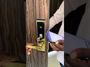 How INSTALL AND CONFIGURES HOTEL DOOR LOCK, with cards, encoder, programmer