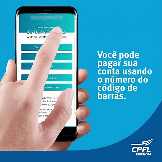 Como tirar segunda via de conta de luz CPFL