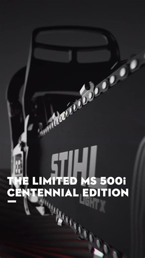For 100 years, STIHL has set the benchmark in engineering performance. Now, we celebrate the milestone in unmistakable style. Introducing the MS 500i Centennial Edition - a bold, all-black tribute to a century of innovation. Built for performance. Designed to stand apart. Strictly limited release. Have you signed up yet? Own the legacy: https://www.stihl.com.au/en/100-years-ms500i | STIHL