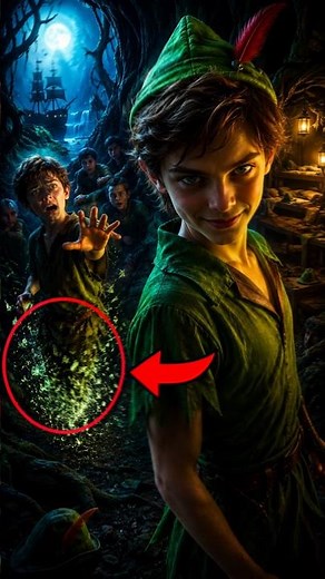 You Will Never Look at Peter Pan the Same Way #Disturbing #Shorts