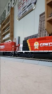 #shorts CPKC light engine move #hoscale #train #modeltrains #cpkcrailway