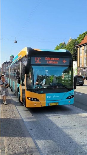 COPENHAGEN | City bus 🚍 - 4K #citybus