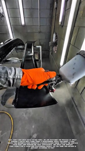 Amazing Metal Panel Spray Painting Process | Mirror Gloss Finish.