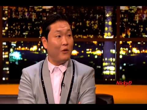 PSY Interview + Gangnam Style (Jonathan Ross Show) 10th Nov 2012