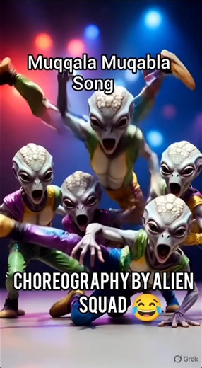 Muqqala Muqabla Hoga Dance cover by Alien Squad 😂#Barun dhawan# Sraddha Kapoor #Abcd2