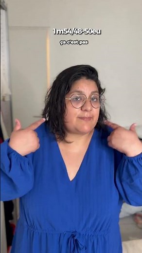 Kiabi blue plus-size XXL dress