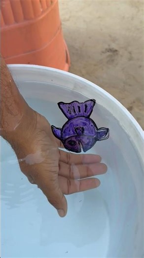 How to draw fish on water part 841 #shorts