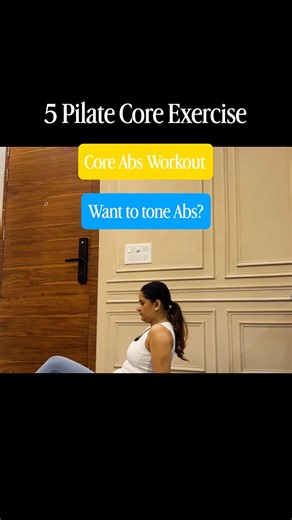 5 Pilates core exercises to strengthen and tone your core #core #exercise #pilatesstrong #pilates