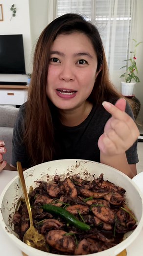 Delicious Spicy Adobong Pusit Recipe