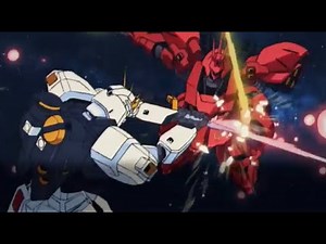 UC Engage Cutscene - Nu Gundam vs. Sazabi