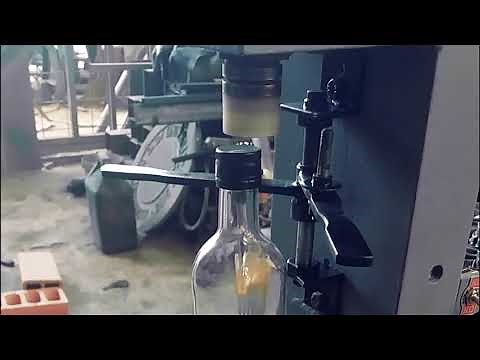 Selladora de tapas para botellas
