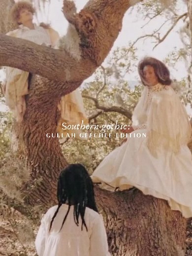 Daughters of the Dust by Julie Dash . A film about a Gullah family residing on a coastal island in South Carolina #fyp #africanamerican #soulaan #blacktiktok #africanamericanculture #gullah #geechee #southcarolina #southerngothic #aesthetic