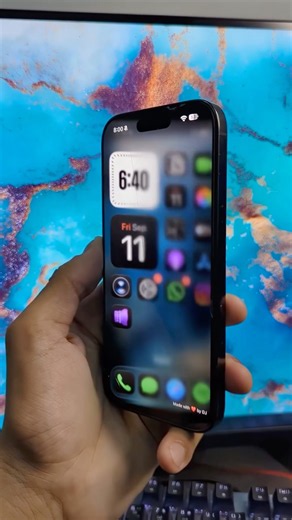 How to unable tile effect in an iPhones#iphones#howto#iphone16#settings#ios#tricks#ytshorts