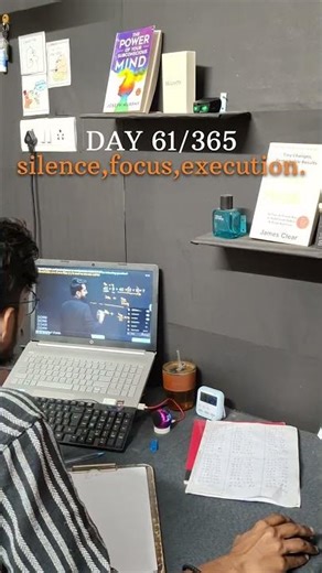 365 Study Challenge Day 61 ✅ Discipline Over Motivation #365dayschallenge #study #studychallange