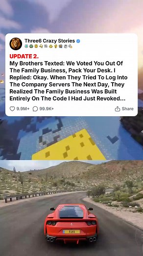 UPDATE 2. My Brothers Texted- We Voted You Out Of The Family Business, Pack Your Desk. I Replied- Okay. When They Tried To Log Into The Company Server... #foryou #fyp #reels #viral #redditstorytime #redditposts #storytime #redditstories #reddit #askreddit #paranormal #redditparanormal #nosleep | Rafola Club