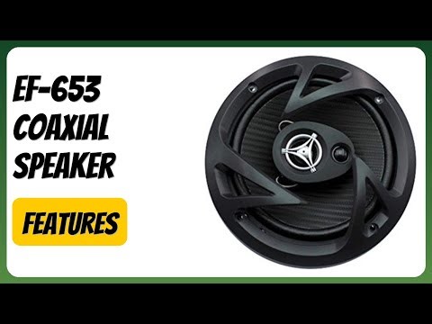 REVIEW (2025): EF-653 Coaxial Speaker. Features.