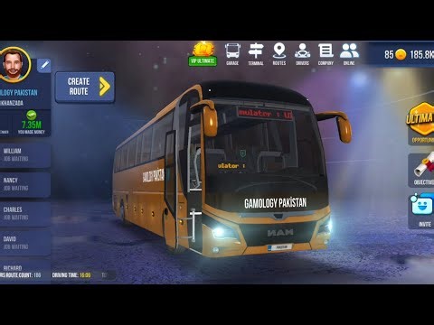 How to start a New Route in Bus Simulator Ultimate 🚌 | Bus Simulator ASMR | #asmr #asmrsounds