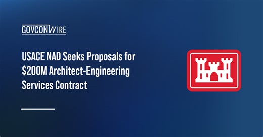 USACE Seeks Proposals for $200M Architect-Engineering MATOC