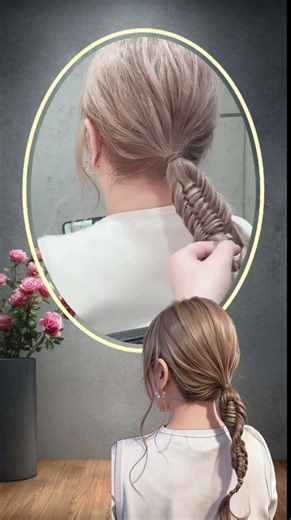 Quick & Easy Fishbone Braid for Little Girls - Dress Up Fun