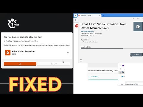 Free HEVC Video Extension Installation on Windows 11 (Tutorial)