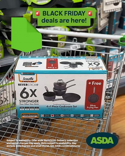 Black Friday’s here! 🖤 Shop now before it’s gone! | Asda