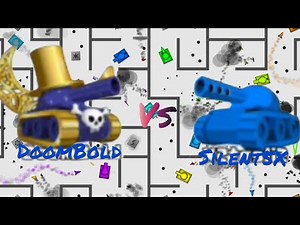DoomBold vs Silent5X | Epic battle - Tank Trouble Online Multiplayer