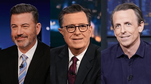 Late Night TV Hosts React to Trump Winning the Election: “F***, It Happened Again” | THR News Video