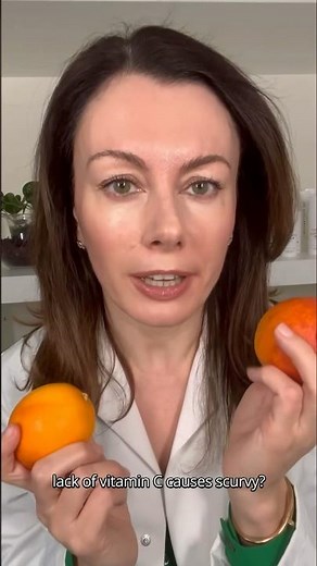 Did you know lack of vitamin C causes scurvy? Dr Sam explains… #drsamskincare