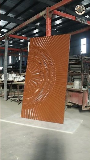 HDHMR 3D Designer Door | CNC Carved Premium Door | Modern Interior Door Design
